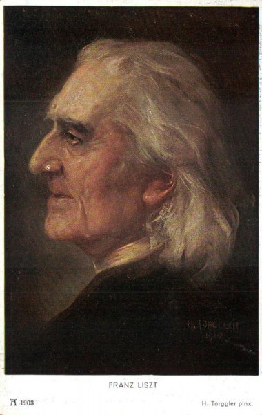 Franz Liszt Vorderseite