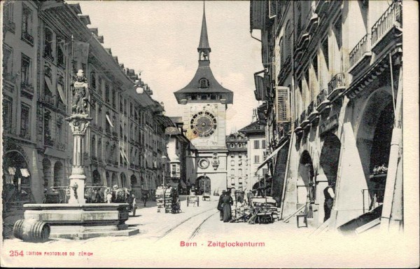 Bern - Zeitglockenturm Vorderseite