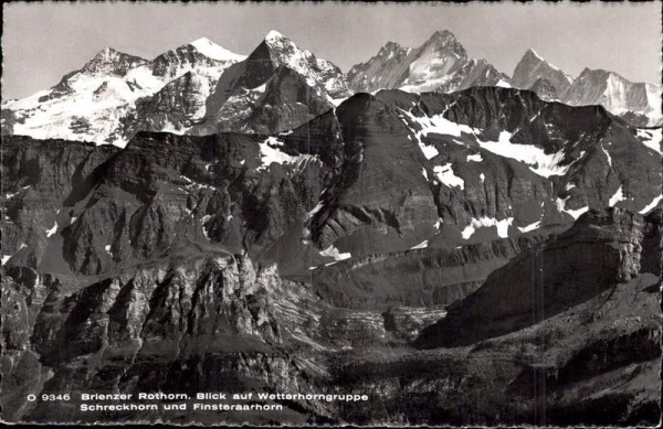 Brienzer Rothorn (2349 m) Vorderseite