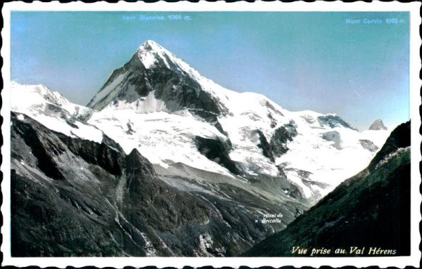 Val d’Hérens Vorderseite
