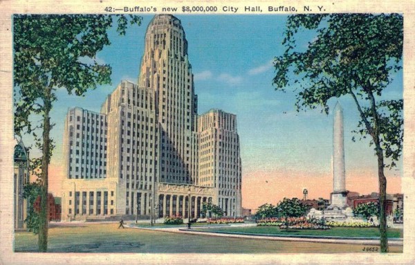 City Hall, Buffalo N.Y. Vorderseite
