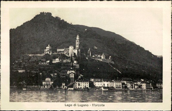 Lago di Lugano - Morcote Vorderseite