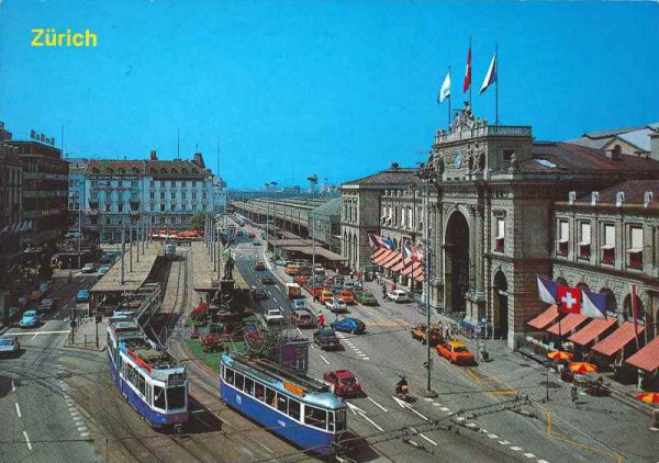 Zürich. Bahnhof