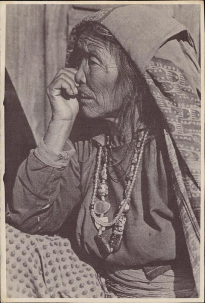 Jumli old Lady, Nepal Vorderseite