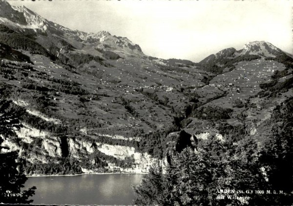 Amden mit Walensee Vorderseite