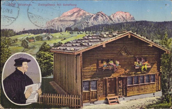 Wildhaus, Zwinglihaus Vorderseite
