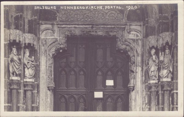 Benediktinerinnenabtei Nonnberg (Salzburg) Vorderseite