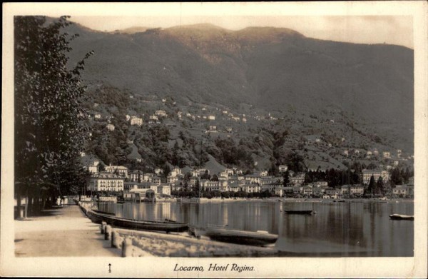 Locarno, Hotel Regina Vorderseite