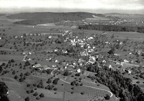 Oberwil AG - Flugaufnahmen Vorderseite