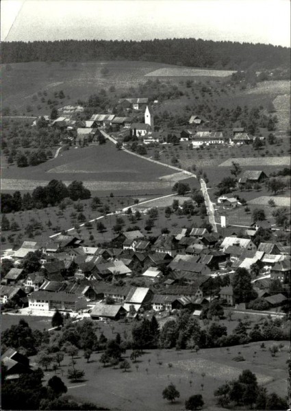 Thundorf m. Kirchberg, Flugaufnahme Vorderseite