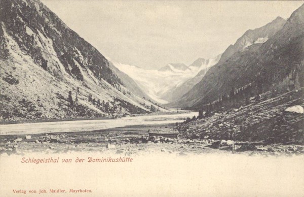Schlegeisthal von der Dominikushütte