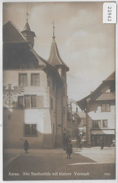 Aarau - Alte Stadtmühle mit hintere Vorstadt
