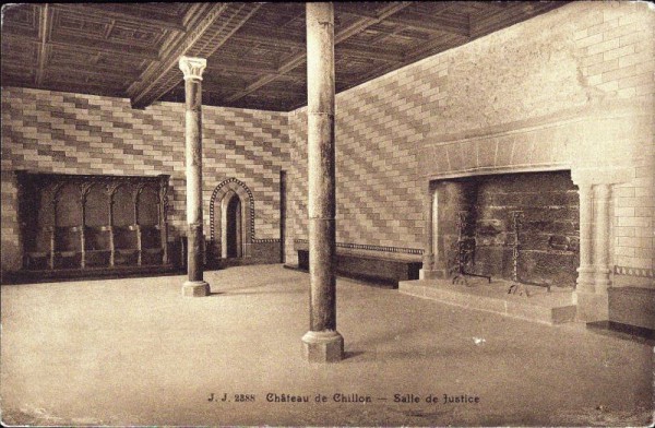 Château de Chillon - Salle de Justice