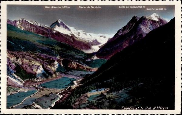 Val Hérens, Evolène Vorderseite