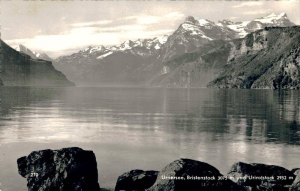 Urnersee, Bristenstock und Urirotstock Vorderseite