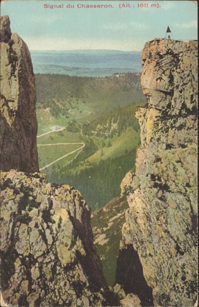 Signal du Chasseron (1611 m) Vorderseite