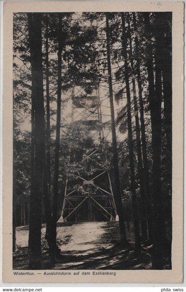 Winterthur - Aussichtsturm auf dem Eschenberg