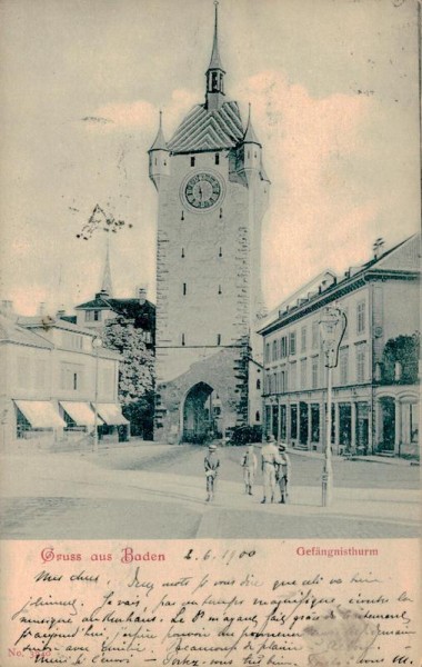 Gruss aus Baden Vorderseite
