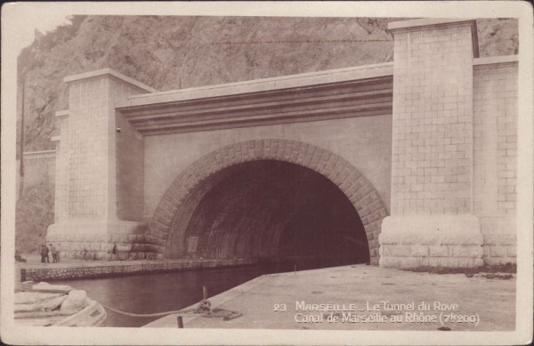Marseille, le tunnel du rove