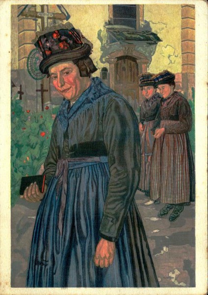 Raphy Dallève: Heimkehr aus der Kirche Vorderseite