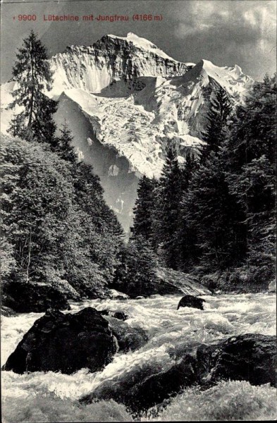 Lütschine mit Jungfrau  Vorderseite