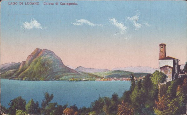 Lago di Lugano - Chiesa di Castagnola