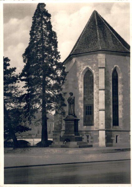 Zürich. Zwinglidenkmal. 1934 Vorderseite