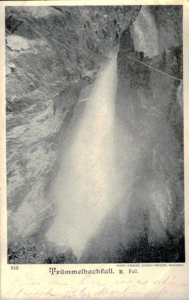 Trümmelbachfall Vorderseite