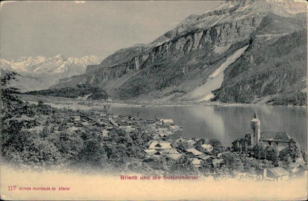 Brienz und die Sustenhörner Vorderseite