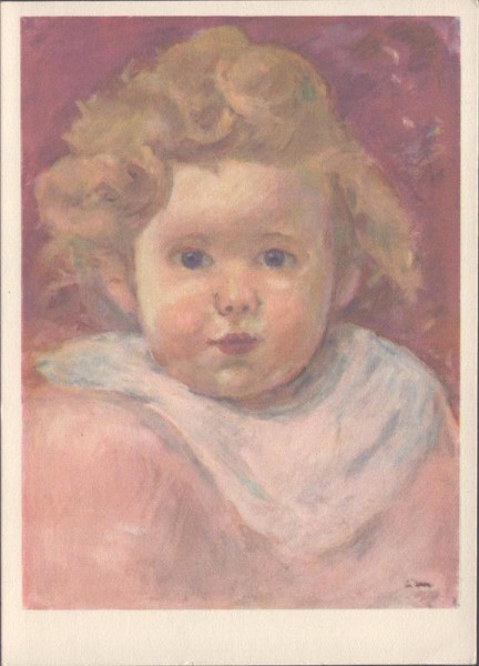 Louis de Meuron, Kinderbildnis Vorderseite