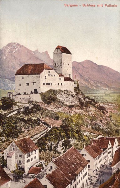 Schloss mit Falknis, Sargans