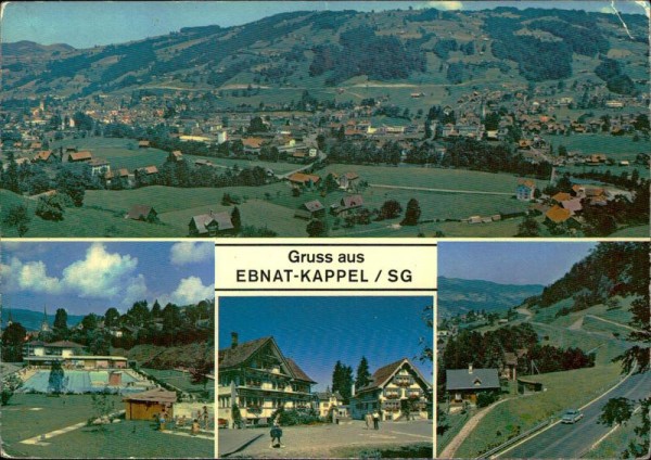 Gruss aus Ebnat-Kappel  Vorderseite