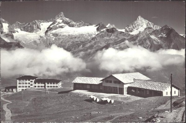 Hotel & Restaurant Riffelberg (2582 m) Vorderseite
