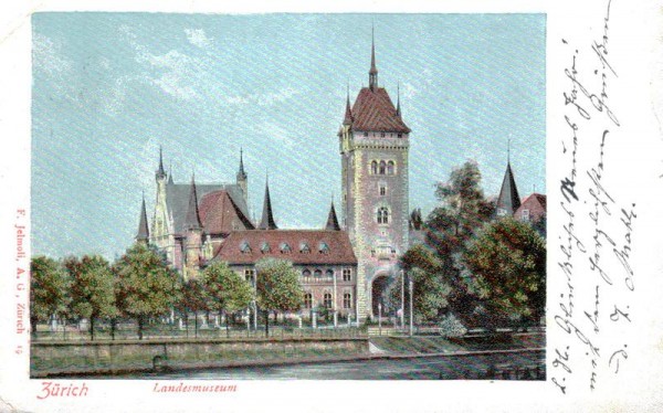 Zürich - Landesmuseum Vorderseite