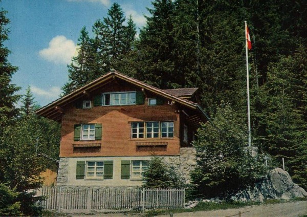 Ferienheim Bergkreuz, Lungern OW Vorderseite