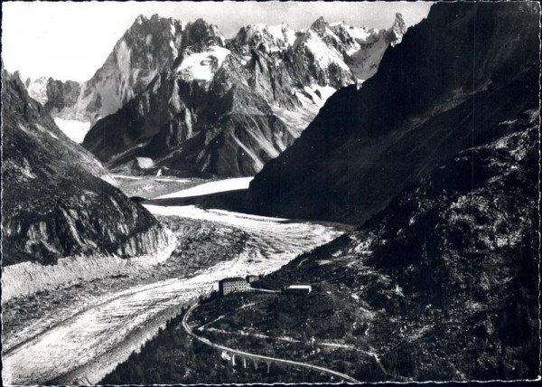 Le Montenvers, la mer de glace Vorderseite