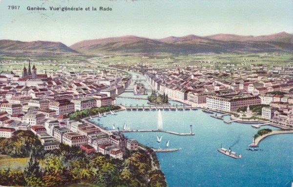 Genève - Vue Générale et la Rade