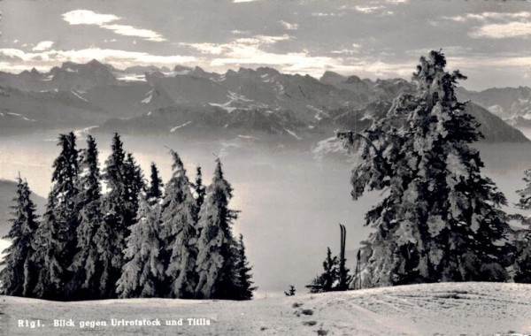 Blick gegen Urirotstock und Titlis Vorderseite