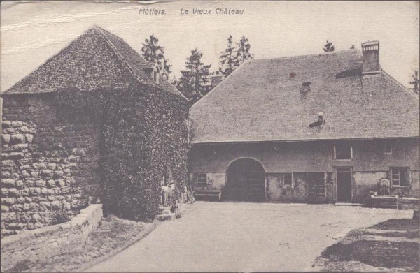 Môtlers, Le Vieux Château Vorderseite