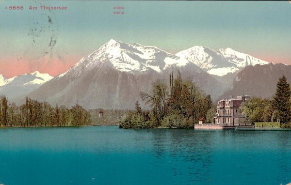 Thunersee mit Niesen Vorderseite