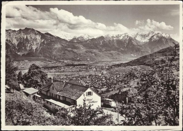 Gamserberg, Hotel Zollhaus Vorderseite