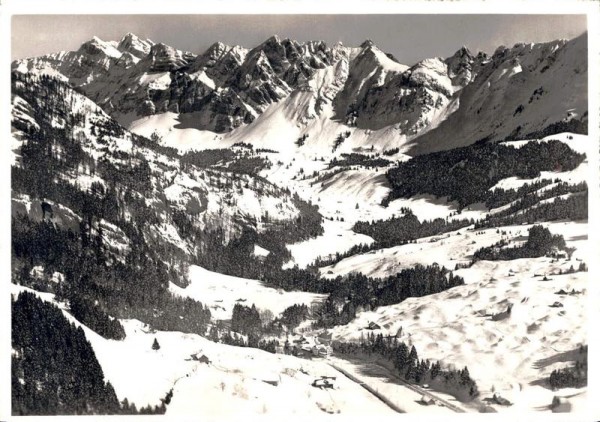 Kurhaus Seeben, bei Ennetbühl mit Säntis Vorderseite