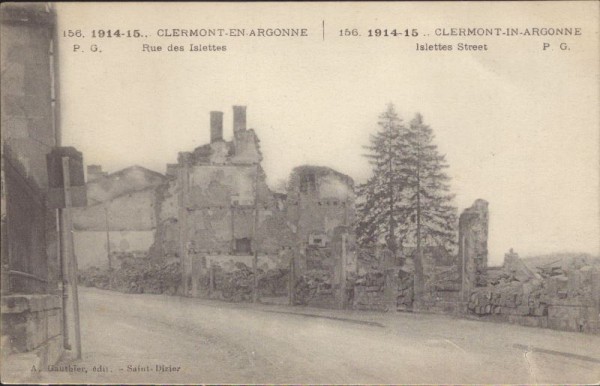 Clermont-en-Argonne, Rue des Islettes