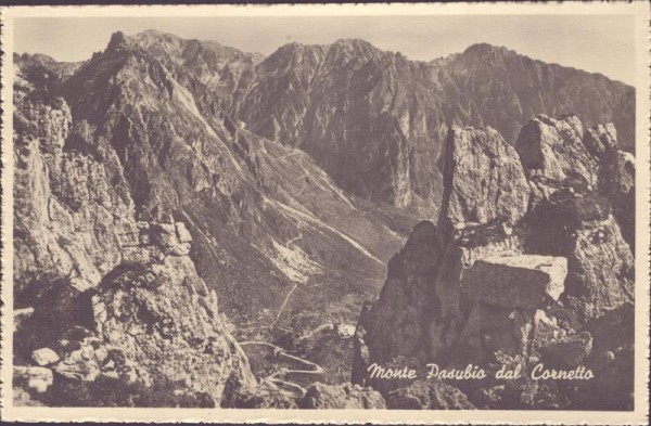 Pasubio (2232 m) Vorderseite