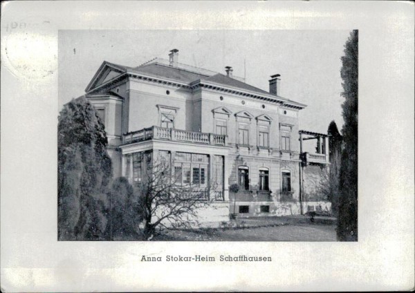 Anna Stokar-Heim (Schaffhausen) Vorderseite