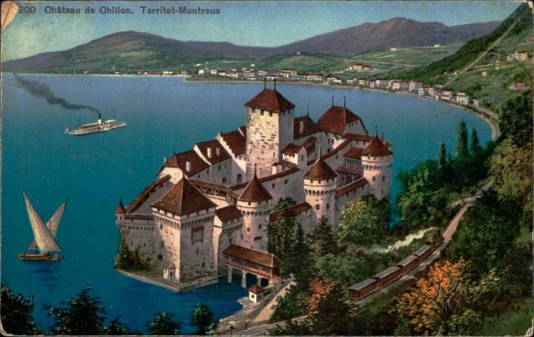 Château de Chillon Vorderseite