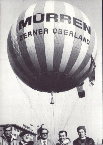 Mürren, Heissluftballon Vorderseite