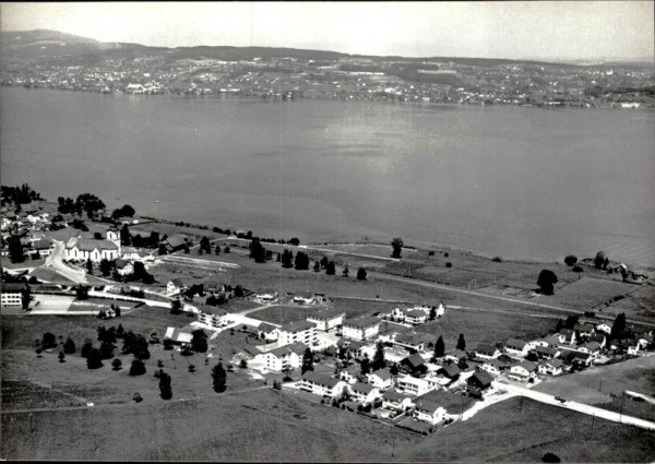 Freienbach, Flugaufnahme Vorderseite