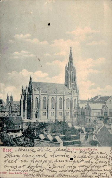 Basel, St.Elisabetha-Kirche Vorderseite