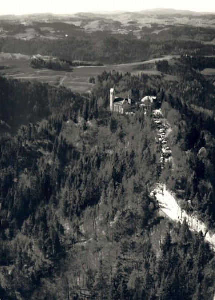 9534 Kirchberg SG, Wallfahrt Kirche St. Iddaburg Vorderseite